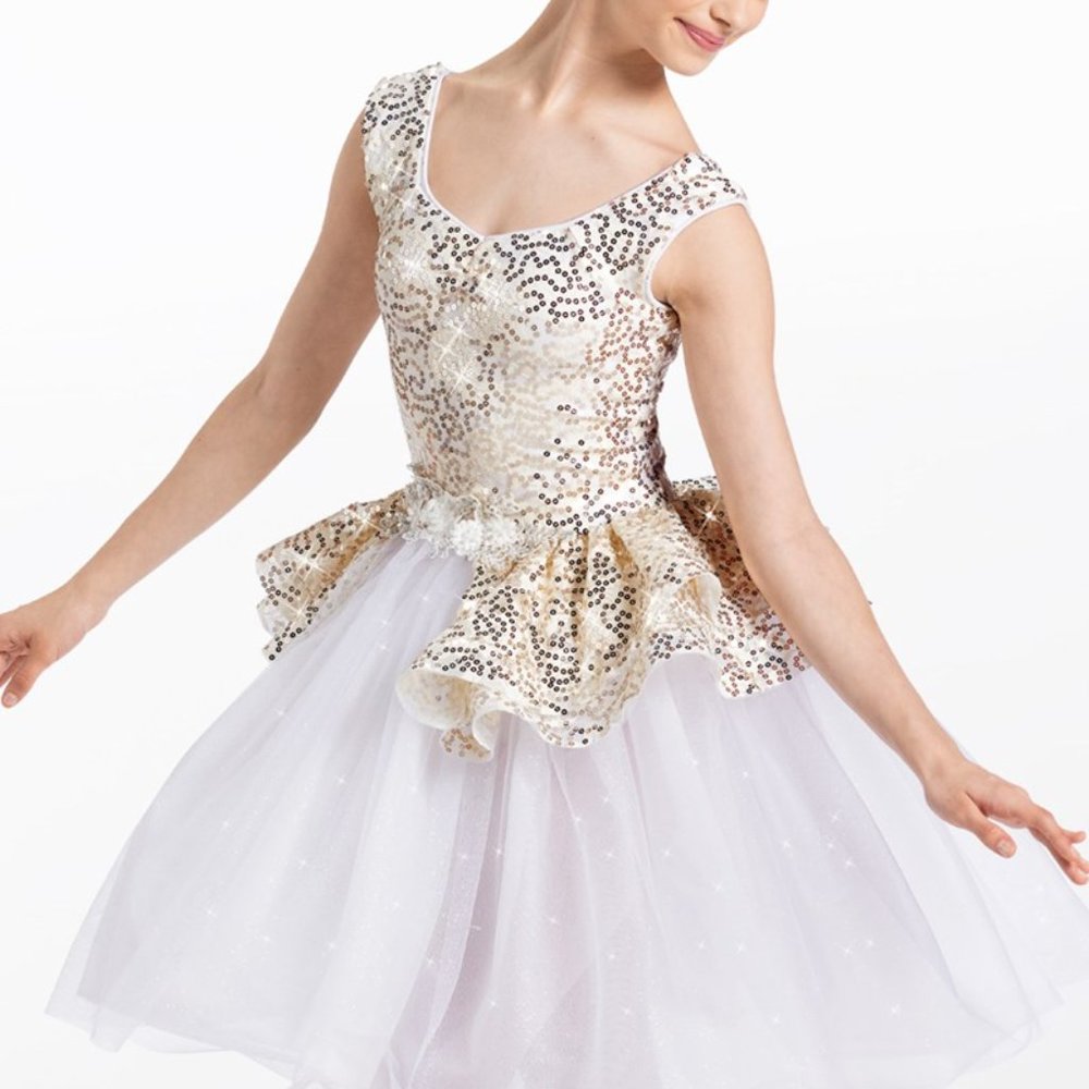 Weissman "Introspective" Ballet Costume , Size Medium Adult 8-10